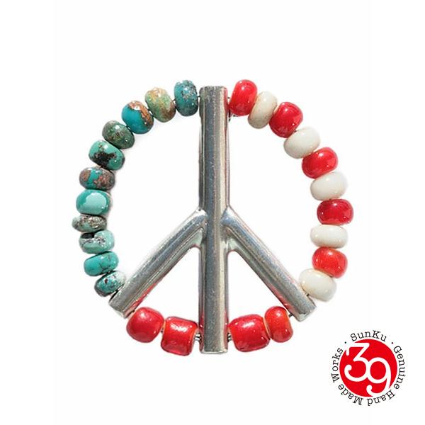 SunKu サンク 39 Beads Peace Pins (Antique beads) / SK-131 正規品 
