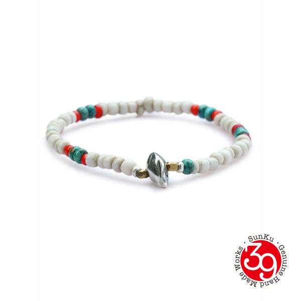 SunKu（サンク） 39 Antique Beads Mix 1 Roll Bracelet アンティーク 