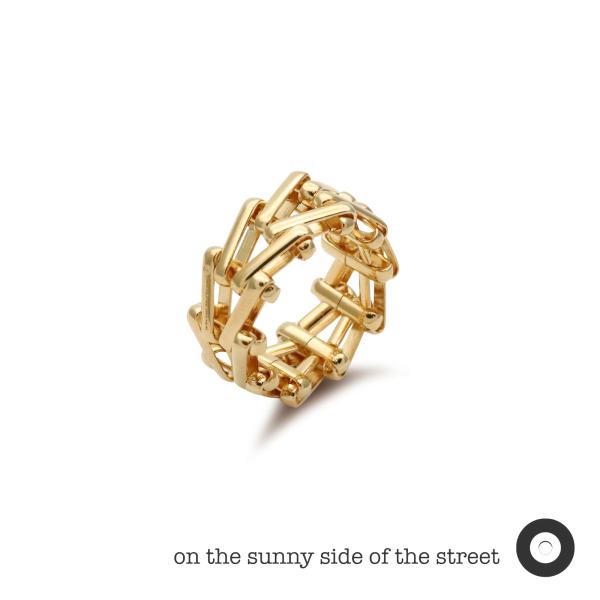 オン ザ サニー サイド オブ ザ ストリート ON THE SUNNY SIDE OF THE STREET 10mm Arrow Vintage Chain Ring [ 010-155R ] ( Lt.Gold ) リング 正規品 指輪