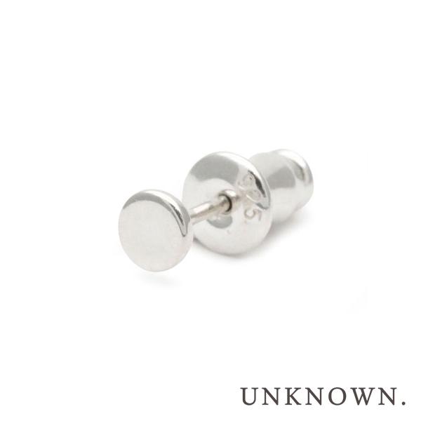 UNKNOWN.（アンノウン） U358 PUSHPIN1 PIERCE SILVER シルバー ピアス