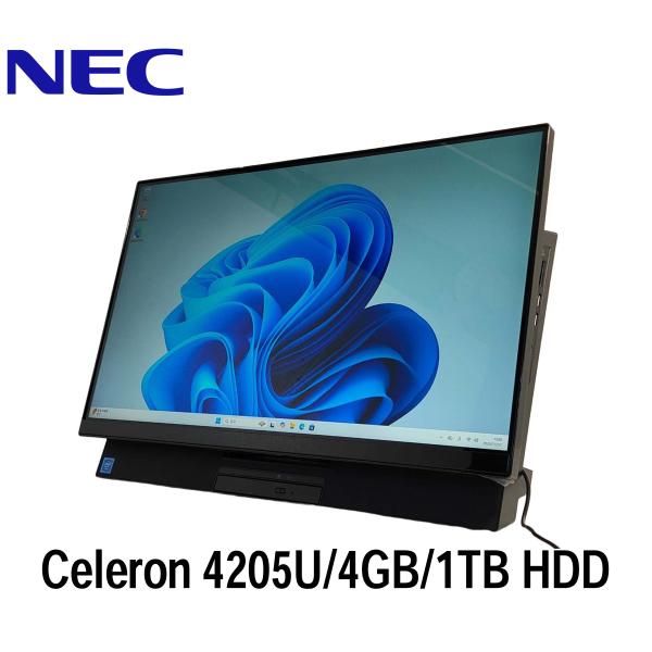 LAVIE Desk All-in-one 一体型 NEC DA370MAB 23.8型 Celeron 4205U/4GB