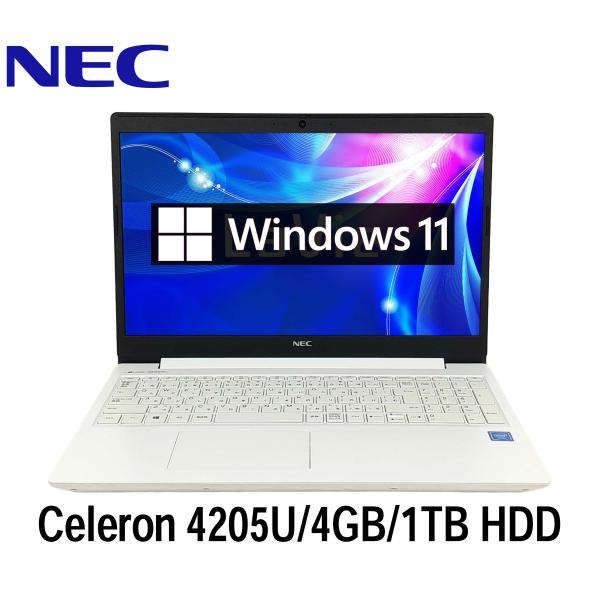 LaVie Note Standard NEC LAVIE NS150/N 15.6型 Celeron 4205U/4GB/1TB