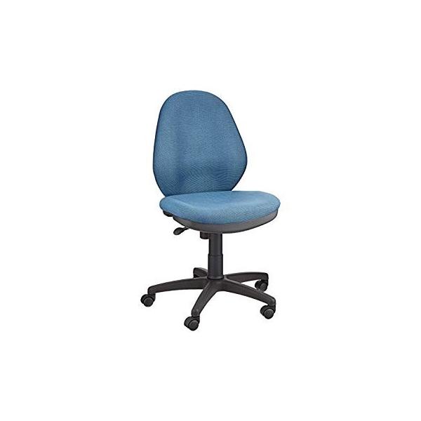 ナカバヤシ オフィスチェア デスクチェア 椅子 ブルー CGN-301B :20190803213754-00134:いつでも家電専門店 通販  