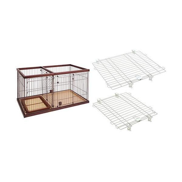 ペティオ Petio トイレのしつけが出来る ドッグルームサークル ブラウン ワイド 犬用品 ブラウン Petio トイレのしつけが出来る ドッグ 007 いつでも家電専門店買い保障できる大特価 在庫即納