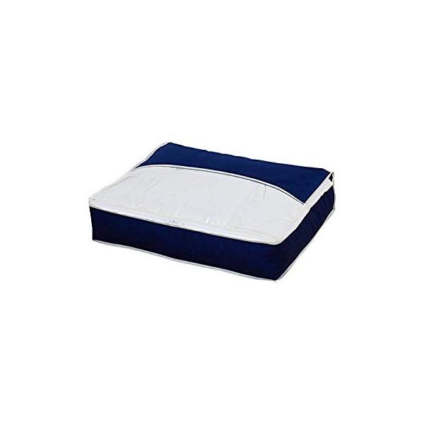 アストロ 羽毛布団 収納袋 シングル用 ネイビー 不織布 コンパクト 優しく収納 177 18 Erhamah Com