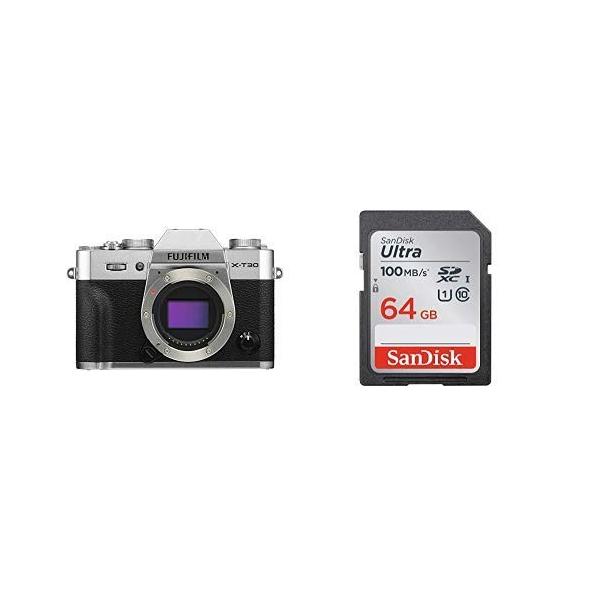Sdカードセットfujifilm ミラーレス一眼カメラ X T30ボディ シルバー X T30 S Sandisk Ultra Sdカー Www Thecharlienoble Com