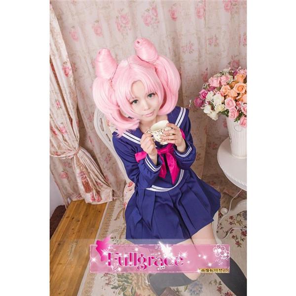 ちびうさ コスプレ衣装 美少女戦士セーラームーン 制服風 日常可