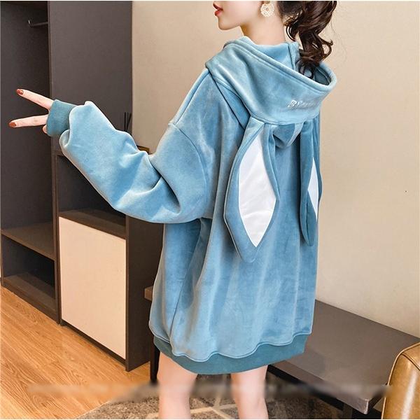 新入荷 パーカー うさぎ 大きいサイズ パーカー ペアルック うさ耳 パーカー うさみみパーカー 兎耳パーカー かわいい パーカー ジャケット Df214y6 イツモストア 通販 Yahoo ショッピング