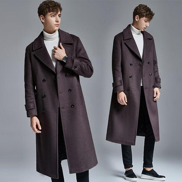 ウール70％ ウール混 チェスターコート ロング丈コート ジャケット