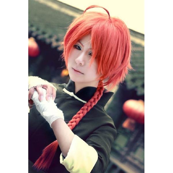 ウィッグ 神威 かむい 銀魂 ぎんたま 夜兎族 つけ毛 かつら wig
