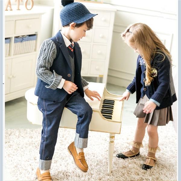 卒業式 スーツ 秋冬 入学式 スーツ 女の子 男の子 スーツ キッズ フォーマル 女の子 男の子 5点セット 子供 フォーマル 子供スーツ 女の子 男の子 双子 子供服 Dt345c0 イツモストア 通販 Yahoo ショッピング