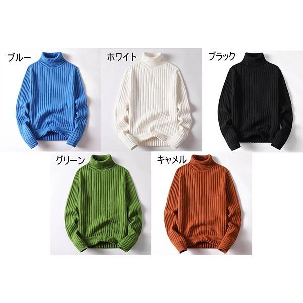 タートルネック ニット セーター メンズ 5カラー 長袖 タートルネック ニット セーター メンズ 5カラー 長袖