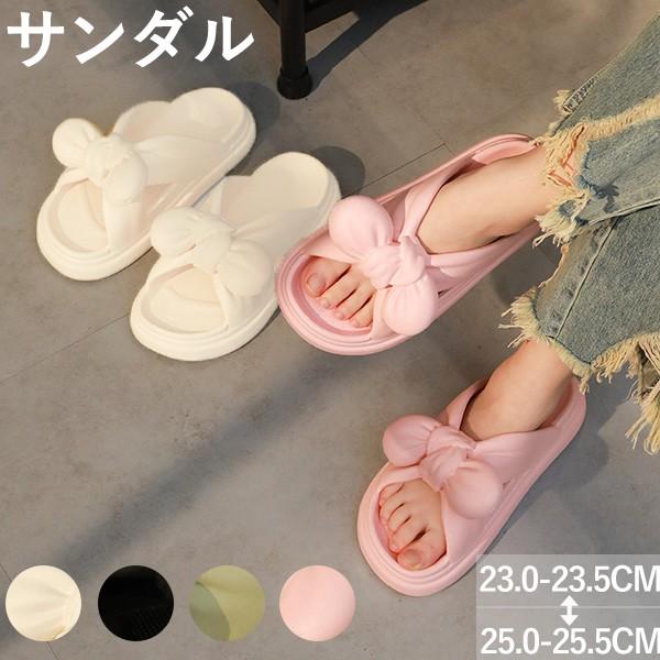 サンダル シューズ レディース ぺたんこ かわいい きれいめ 走れる 旅行 履きやすい おしゃれ お洒落なサンダル フラット 歩きやすい ローヒール