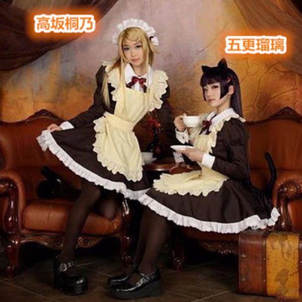 メイド服 俺の妹がこんなに可愛いわけがない 黒猫 高坂桐乃 五更 メイド服 俺の妹がこんなに可愛いわけがない 黒猫 高坂桐乃 五更