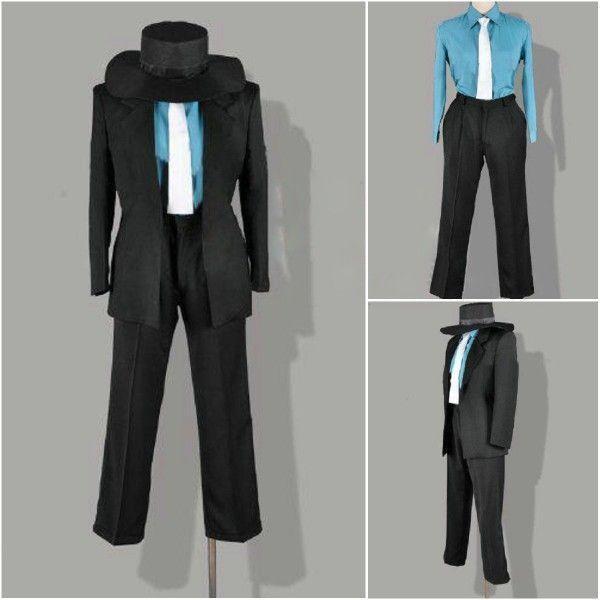 次元大介 風 コスプレ衣装 ルパン三世 スーツセット 銭形警部 警部