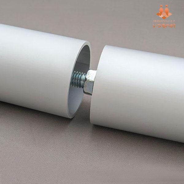 ■商品名■【テーブル・ソファ脚パーツ】多目的フット　接続用ボルト寸法：15mm+10mmM8ネジ式多目的フットシリーズ（アルミチューブ）用の接続金具です。2本以上つなげてお使いになる際にご使用ください。※アルミチューブは別売りです。 高くす...