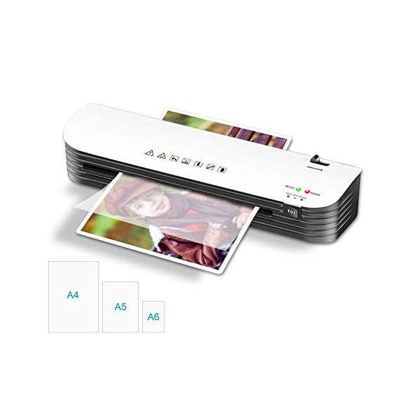 他サイト： ラミネーター ラミネート 機械 【2023年改良版 】 ラミネーター A4 軽量 静か 波の商品画像