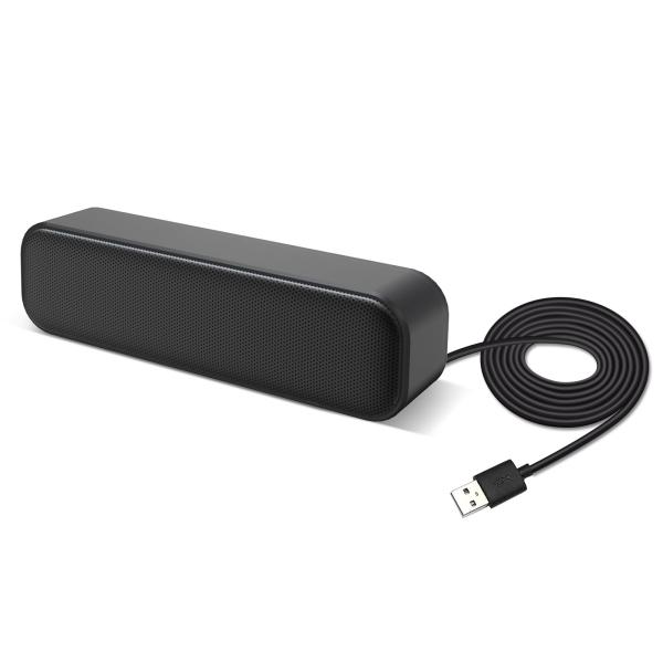 他サイト： Apqfw pc スピーカー 小型 ノートパソコン/パソコン用 usb接続 有線 usb給電 大の商品画像