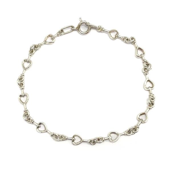 TIFFANY&Co.(ティファニー) ハートチェーン ブレスレット シルバー925 