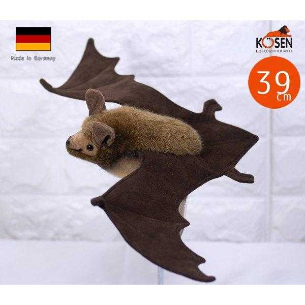 コボリサヤカ　コウモリ　テディベア ケーセン ぬいぐるみ kosen こうもり こげ茶 39cm Dark Brown