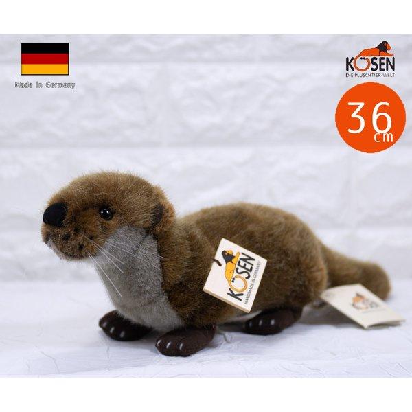 ケーセン ぬいぐるみ kosen ヨーロッパカワウソ（小） 伏せ 36cm