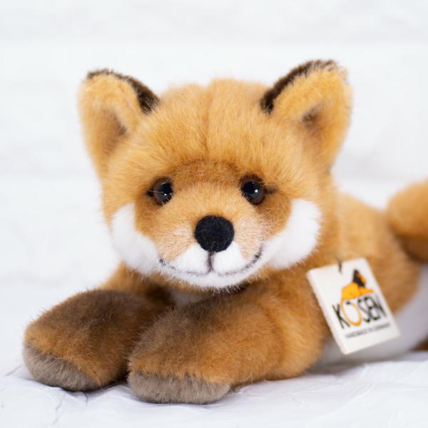 KOSEN ぬいぐるみ　キツネ　きつねの子　伏せ　未使用　美品❣️ KOSEN ぬいぐるみ キツネ きつねの子 伏せ 未使用 美品