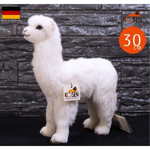 ケーセン ぬいぐるみ kosen アルパカ (ホワイト） 30cm リアル 動物