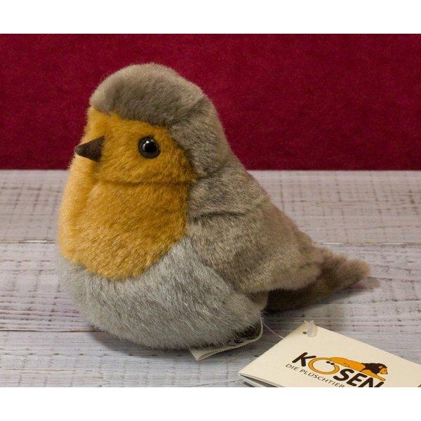 ケーセン ぬいぐるみ Kosen コマドリ 17cm Robin ドイツ製 リアル 動物
