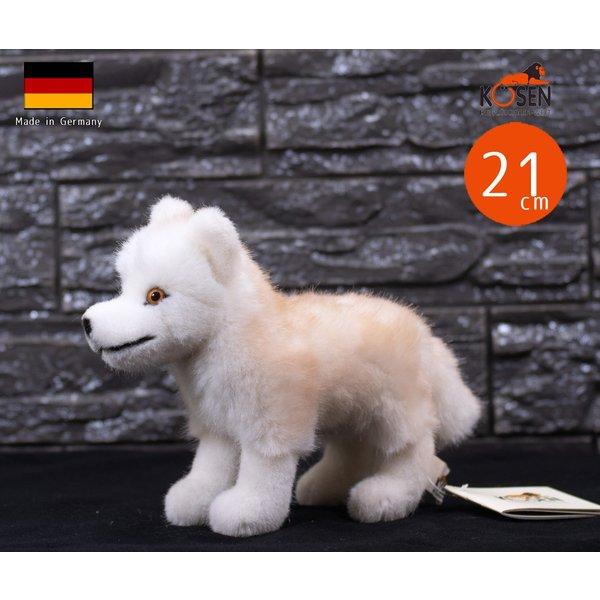KOSEN ぬいぐるみ　ホッキョクオオカミの子　立ち❣️ ケーセン ぬいぐるみ Kosen ホッキョクオオカミの子（立ち） 20cm