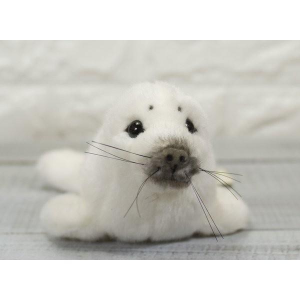 ケーセン ぬいぐるみ Kosen ワモンアザラシの赤ちゃん 23cm Ringed Seal Baby リアル 動物 Buyee Buyee Japanese Proxy Service Buy From Japan Bot Online