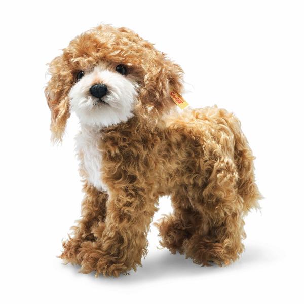 シュタイフ　steiff 　コッカープー　犬　値下げ不可 Steiffシュタイフテディベア コッカプーのカーリー ドッグ