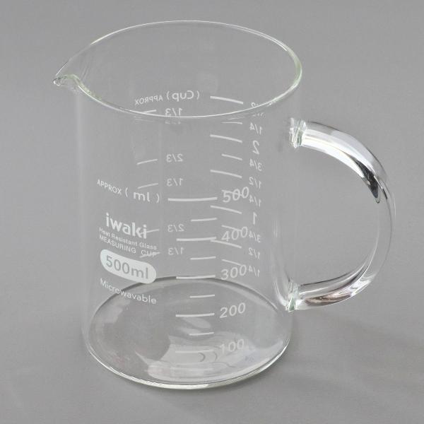 iwaki(イワキ) 把手付きメジャーカップ 500ml : iwakiキッチンショップ