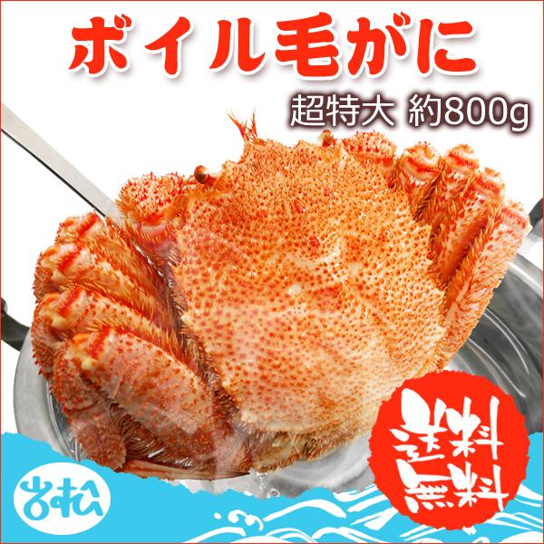水産物応援商品 北海道産 ボイル毛がに 超特大約800g 送料無料 元気いただきますプロジェクト 10000551 サーモン専門店岩松 通販 Yahoo ショッピング