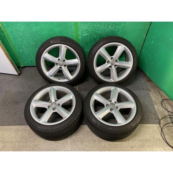 中古 アウディ TT 8JCDA アルミホイール 4本 245/40R18 タイヤホイール 