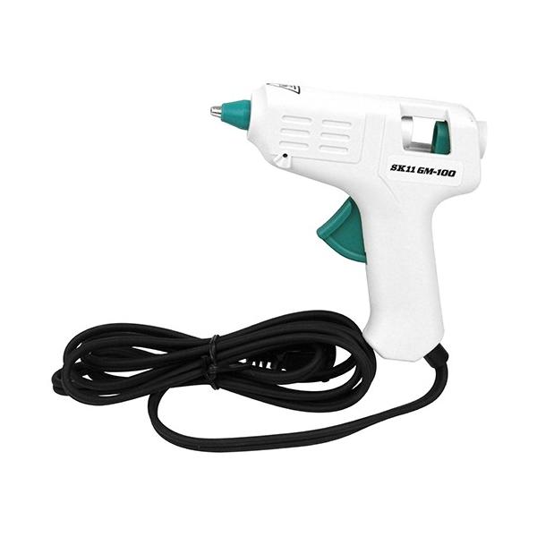 リース作り、アートフラワー・手芸等に、色々なものを簡単に接着できます。【商品サイズ】幅90×高さ165×奥行き50mm重量180g【用途】木材・紙・布・皮革・プラスチック等の接着・充填。【機能・特徴】液漏れ防止機能付シリコン製耐熱ノズル採用...