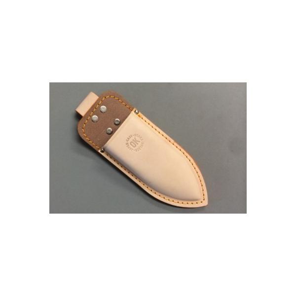 メール便 可 岡田製作所 OK印 剪定鋏サック 200mm A型 型押し No.S6626