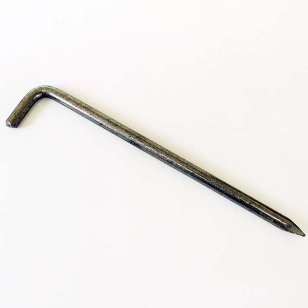 L型止めピン アンカーピン　20cm 150本 楽天市場】20cm l型アンカーピンの通販