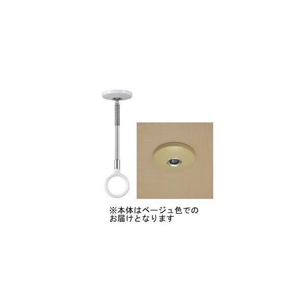 メール便 可 ホスクリーン 川口技研 室内用 物干し金物 SSサイズ SPCSS-M ベージュ 木調天井用 2本