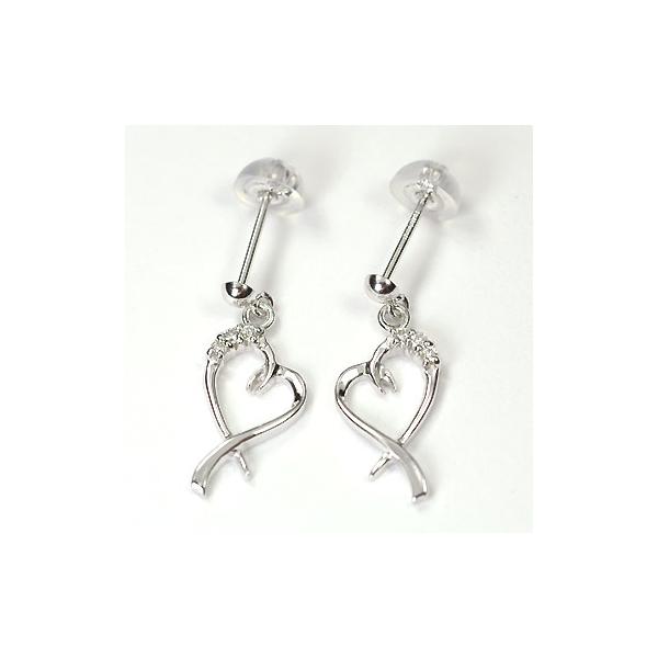 k14WG ダイヤモンドピアス KOMEHYO|K14WG Diamond Earrings 0.20CT|Jewelry|Earrings
