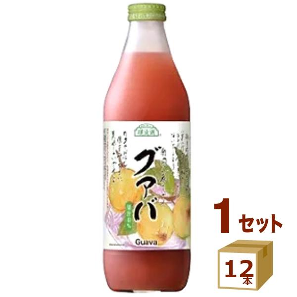 新鮮グアバ 12kg 順造選 マルカイ グァバ グアバジュース 瓶 1000ml×12本 : イズミック