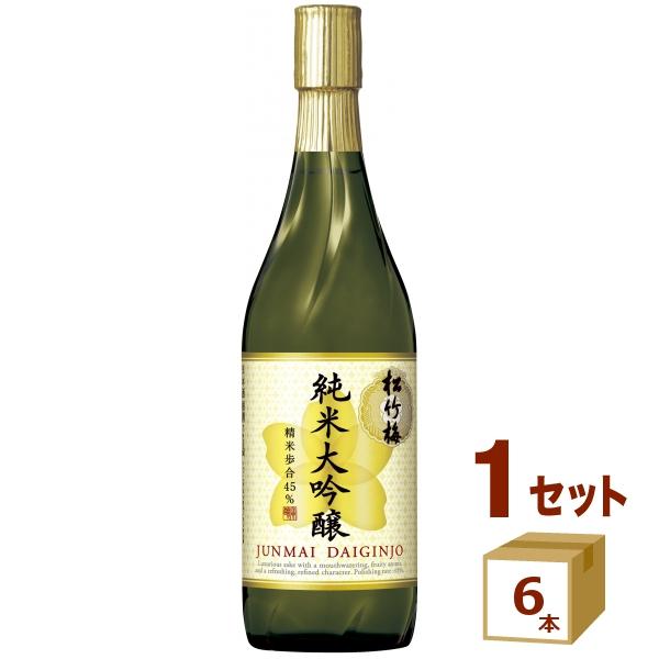 宝酒造 特撰松竹梅＜純米大吟醸＞ 720ml 1ケース(6本) : イズミック 