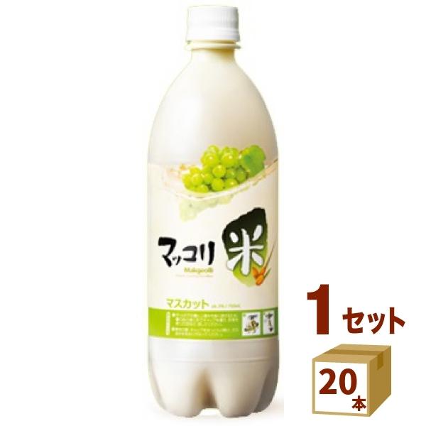 ふんわり香る爽やかなマスカット！ミルキーな米マッコリに爽やかなマスカット果汁をブレンドし飲み易い新しいマッコリが誕生しました。ベースとなる米マッコリは米を蒸さずに醸造したため、他のマッコリよりアミノ酸や植物繊維が豊富です。また、炭酸入りだか...