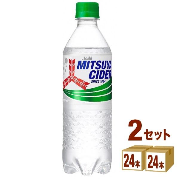 アサヒ 三ツ矢サイダー ペットボトル 500ml 2ケース(48本