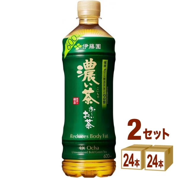 お茶 伊藤園（ITO EN） お〜いお茶 濃い茶 600ml 2ケース (48本