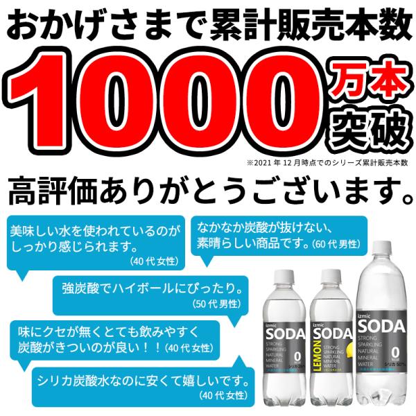 yzY_ izmic SODA CY~bN \[_ 500ml 48{ VR Y_ ܖ2024N9 i摜4