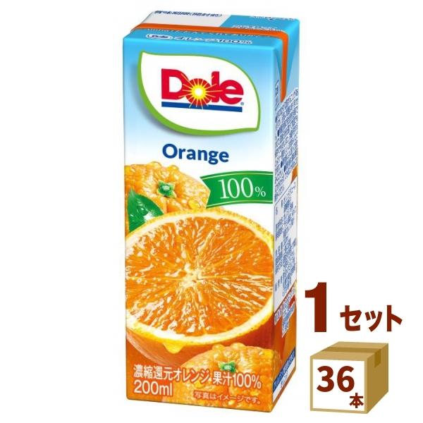 Dole  h[ IW 100%  200ml×36{ 