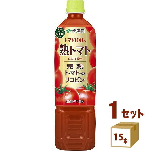 伊藤園（ITO EN） 熟トマト ペットボトル 730ml 1ケース (15本