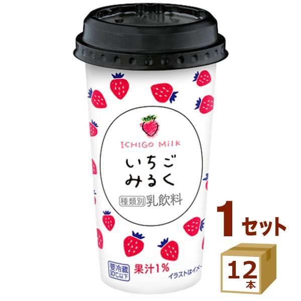 北海道乳業 いちごみるく 200g×12本 : イズミックワールド