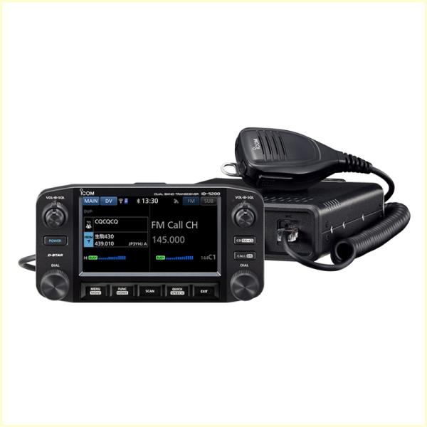 仮予約】【7月末発売予定】ID-5200 アイコム 144/430MHz デュアル