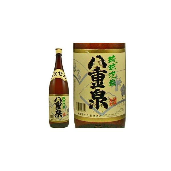 八重泉 30°本場琉球泡盛 1.8L 石垣島 八重泉酒造 泡盛 1800ml : 日本の